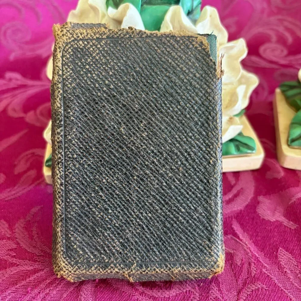 Ca 1903 The New Testament and Psalms, Oxford Ruby 32mos, Small Antique Bible